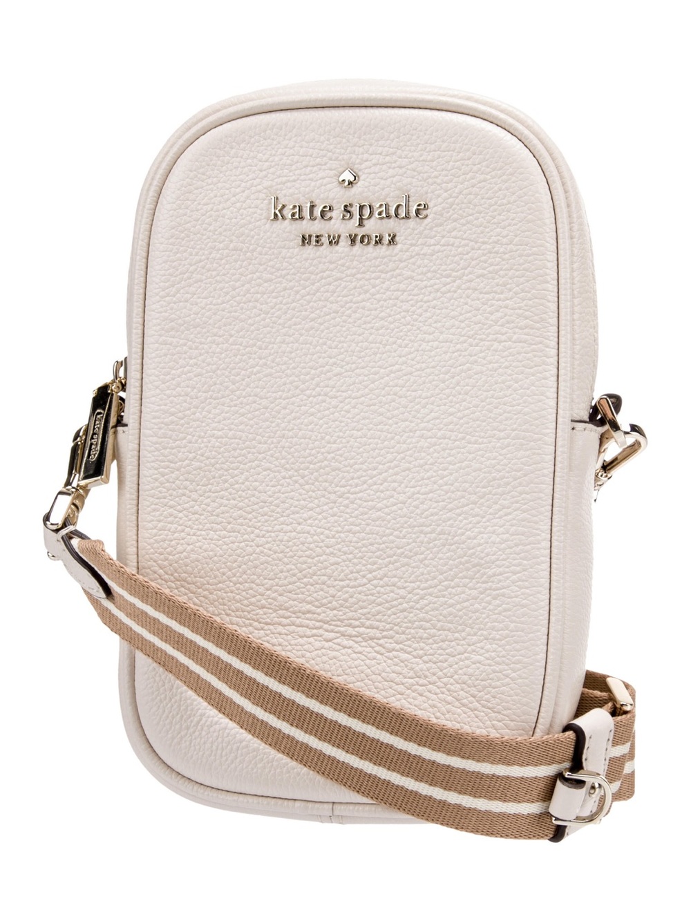 Kate Spade New York Rosie Pebbled Leather North South Phone Zip Crossbody - Picture 3 of 3
